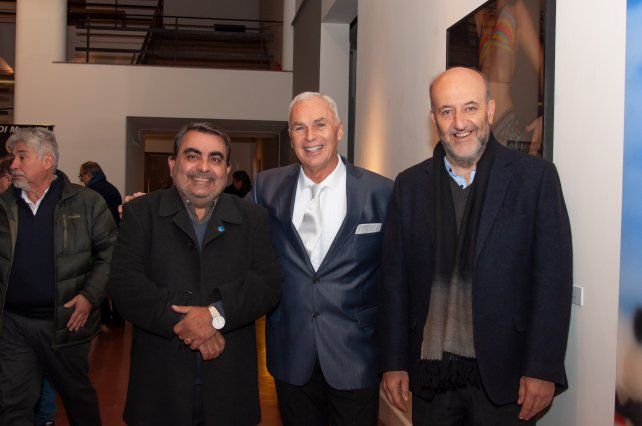 Darío Masia,,Sergio Hiskin y Leonardo Caruana.