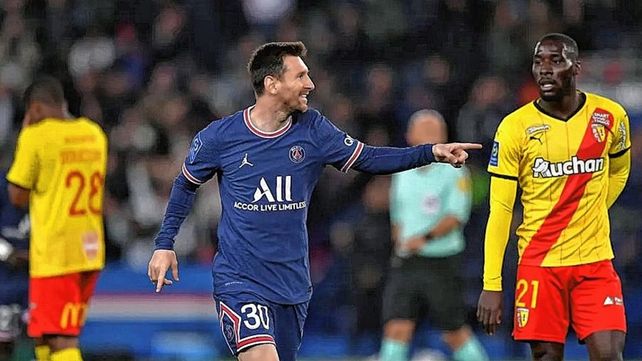 Lionel Messi convirtió el gol con el que PSG empató y se coronó campeón de Francia.
