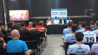 Presentación de la Liga Argentina en la Sala Mayo.