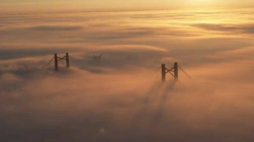 Intensa niebla obligó a restringir el tránsito en el puente Zárate - Brazo Largo