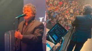 Cacho Deicas volvió a cantar en público tras su salida de Los Palmeras