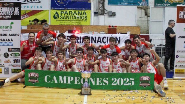 El Campeonato Entrerriano de Selecciones Masculinas U15 se disputó en tres intensas jornadas.