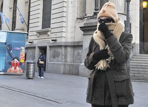 Una masa de frío polar cubre prácticamente todo el país
