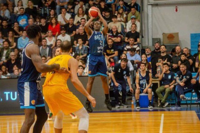 Racing festejó su primera victoria en casa en la Liga Nacional