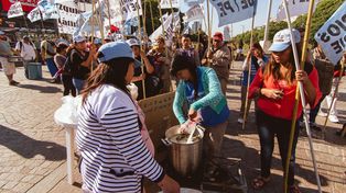 Los movimientos sociales ganan las calles de Capital Federal