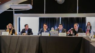 La sexta sesión del consejo directivo del ente de control de la vía navegable se realizó en Rosario.