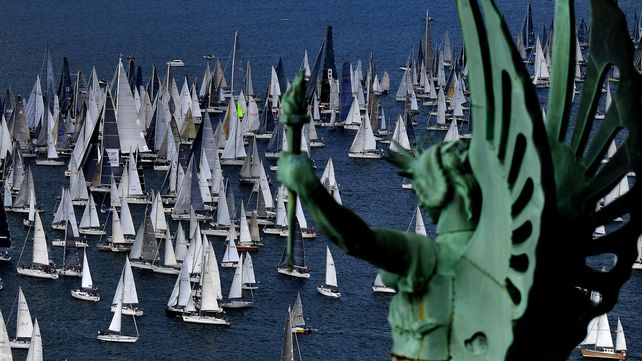 Las mejores fotos de la Barcolana, la regata más concurrida del mundo