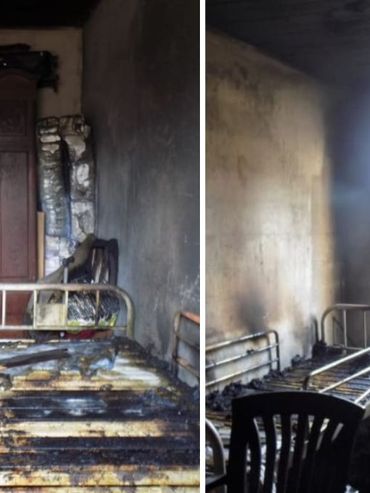 Feliciano: un hombre estuvo a punto de morir en un incendio