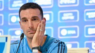 Lionel Scaloni, DT de la selección argentina.