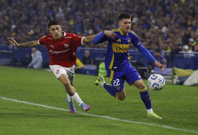 Boca e Independiente jugaron este lunes por la noche.