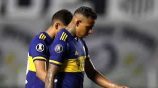 Sebastián Villa fue sancionado por Boca.