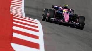 A Franco Colapinto no le gustó nada el rendimiento del Alpine en Austin.