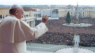 El Papa rogó que “cesen todas las guerras y el fin del hambre en el mundo
