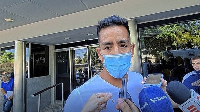 El experimentado arquero Matías Ibáñez se mostró muy feliz de llegar a Colón.&nbsp;