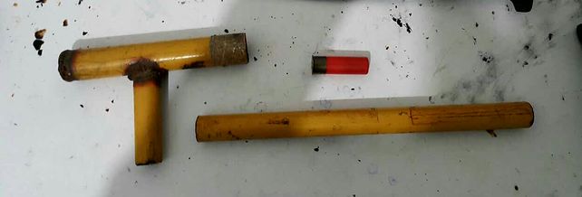 Tumbera. Con este arma hechiza