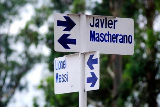 Los jugadores de la Selección tienen calles con sus nombres