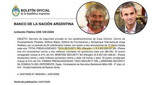 El Banco Nación le otorgó un contrato multimillonario a una empresa ex propiedad de Martín Menem que ahora es propiedad de su hermano Adrián Menem