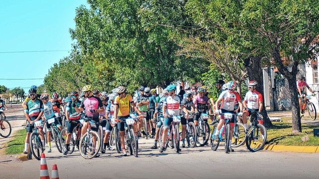 Comenzó el rural bike santafesino en Arrufó