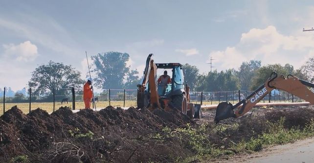 Se está terminando la obra del Gasoducto Regional Centro