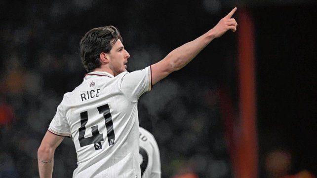 Con dos goles de Declan Rice