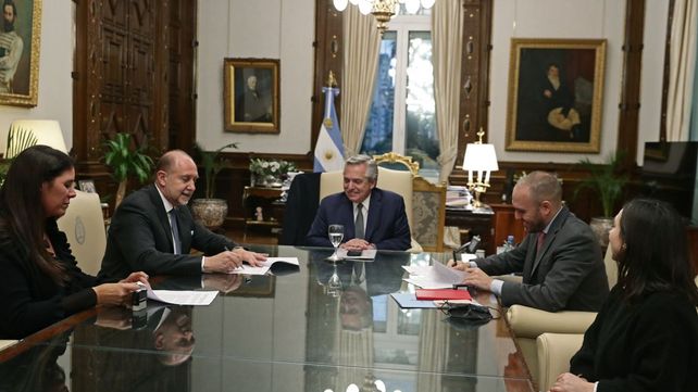 El presidente Fernández