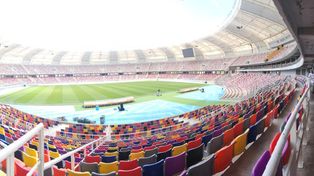 El estadio santiagueño será copado por los canallas cuando se juegue la gran final con Platense.