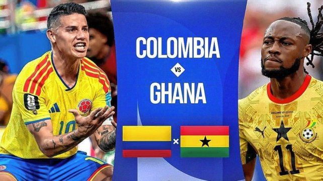 Colombia cierra los 16avos contra Ghana.