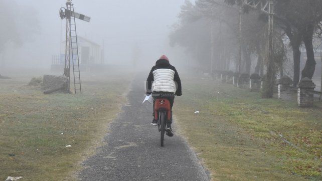 Martes gris, húmedo y con mucha neblina en la ciudad de Santa Fe