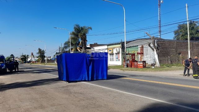 Investigan las causas de un choque en la que murió un hombre en Sauce Viejo
