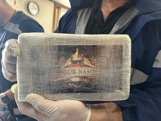 La droga estaba protegida de la humedad y en paquetes con GPS, para ubicarla en el agua.