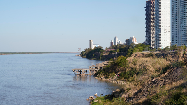 El Parana frente a Rosario: para encontrar otra primera quincena de septiembre con niveles por debajo de los actuales hay que remontarse a 1970