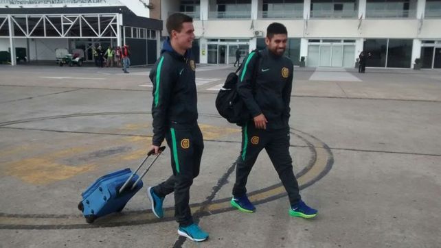 Giovani Lo Celso y Cristián Villagra