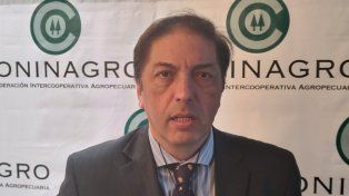 El economista Gustavo Lazzari disertó durante el congreso de Coninagro.