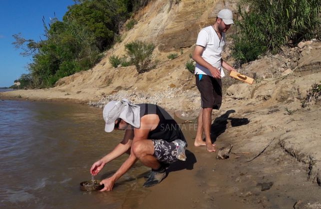 En solo tres horas, se removieron más de 500 kg de basura en la laguna Setúbal