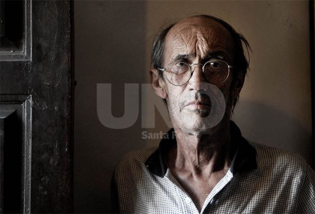 Víctima. Rubén se llevó la peor parte del episodio