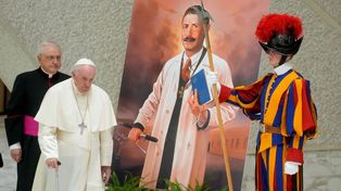 El Papa proclamó santo al enfermero ítaloargentino Artémides Zatti