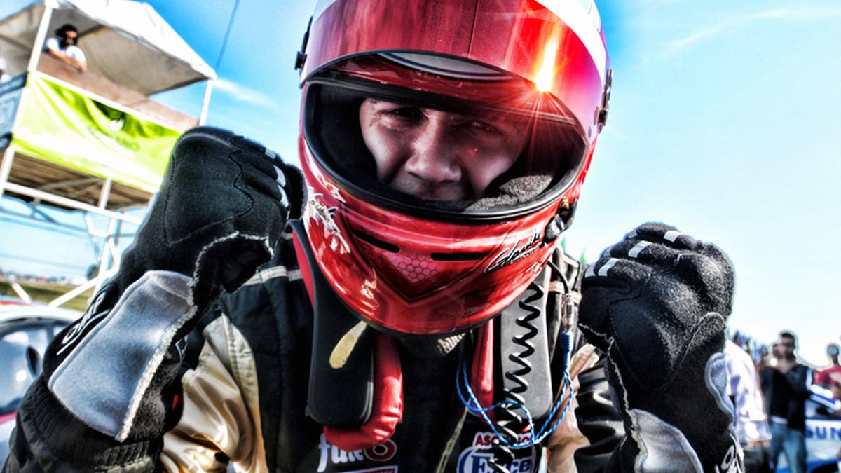 Augusto Scalbi festejó en Uruguay