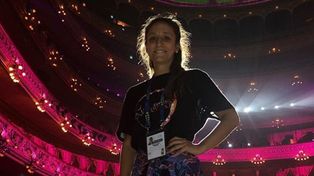 La santafesina que bailó en el Teatro Colón