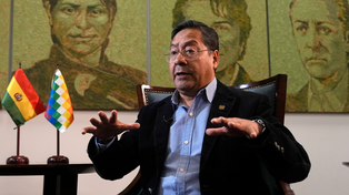 Luis Arce, presidente de Bolivia