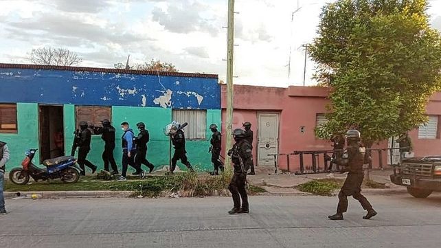 Pesquisas de la Agencia de Investigación Criminal AIC y con la colaboración del cuerpo de élite de la Policía de Córdoba ÉTER