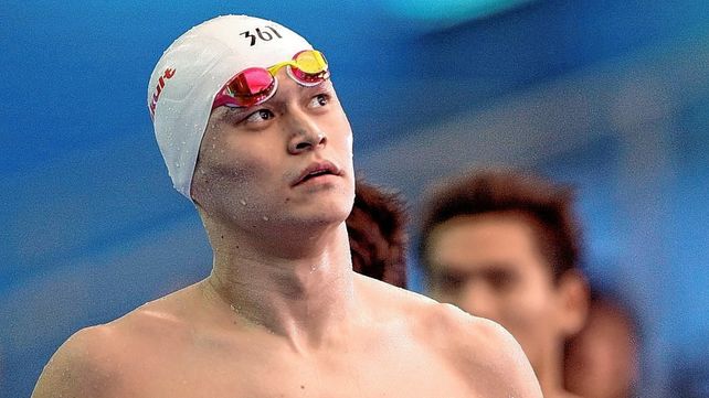 El nadador chino Sun Yang