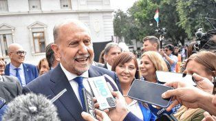 El gobernador Omar Perotti