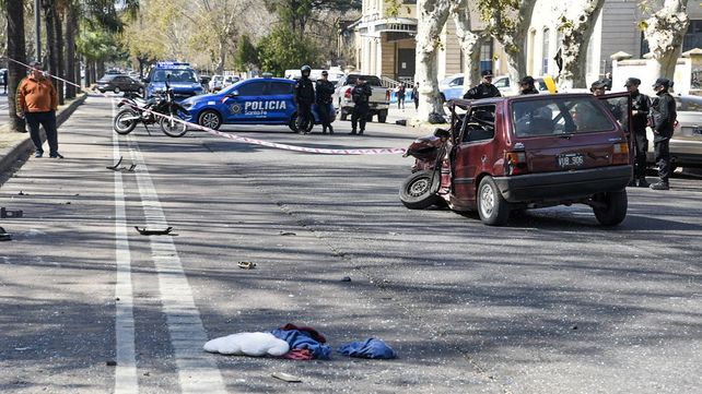 Múltiple choque con varios heridos en la esquina de 27 de Febrero y Buenos Aires