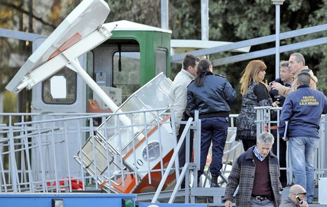 Drama en el parque. El predio se llenó de ambulancias