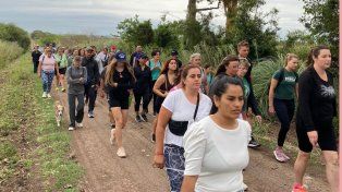 Fieles realizaron una peregrinación en honor a la Virgen