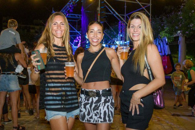 Olivia Muller, Andreina Biciuffa y María Belén Clérico