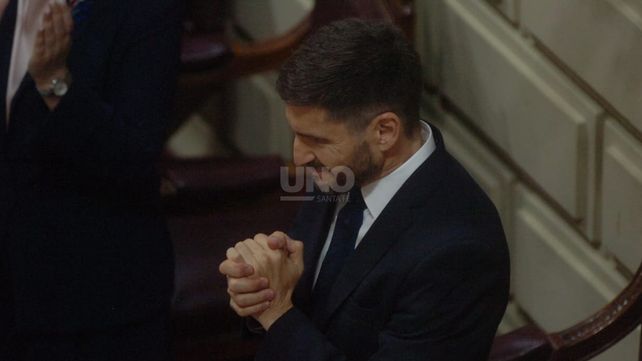 Las mejores fotos de la asunción de Maximiliano Pullaro como gobernador de Santa Fe