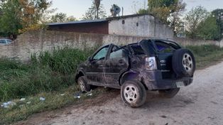 Así quedó el vehículo tras el accidente fatal