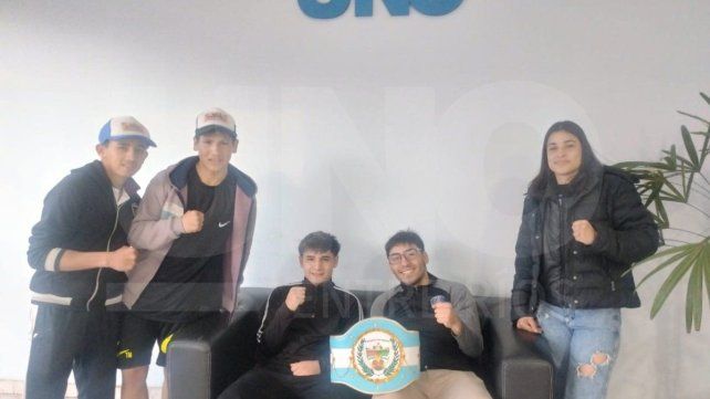 Los pugilistas locales Marcos y Elías Jaime