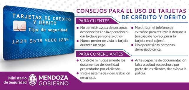 Consejos para no ser estafados con las tarjetas de crédito